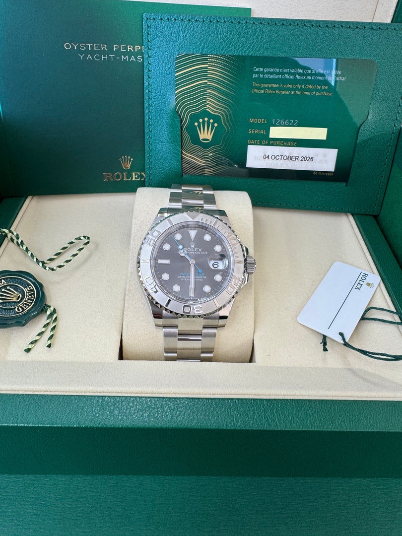Rolex Yacht-Master 40mm 126622 2026 Rhodium Dial