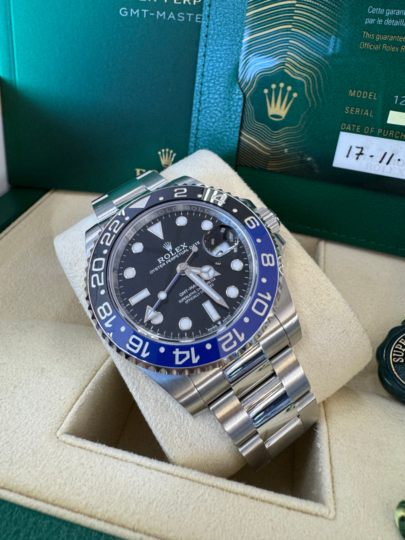 Rolex GMT-Master II "Batman" 2025 126710BLNR Oyster