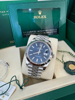 Load image into Gallery viewer, Rolex Datejust 41mm 126334 2026 Blue Index Dial Jubilee