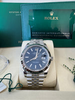 Load image into Gallery viewer, Rolex Datejust 41mm 126334 2026 Blue Index Dial Jubilee
