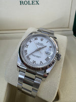 Load image into Gallery viewer, Rolex Datejust 36mm 116234 2020 White Roman Dial Oyster