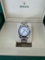 Load image into Gallery viewer, Rolex Datejust 36mm 116234 2020 White Roman Dial Oyster