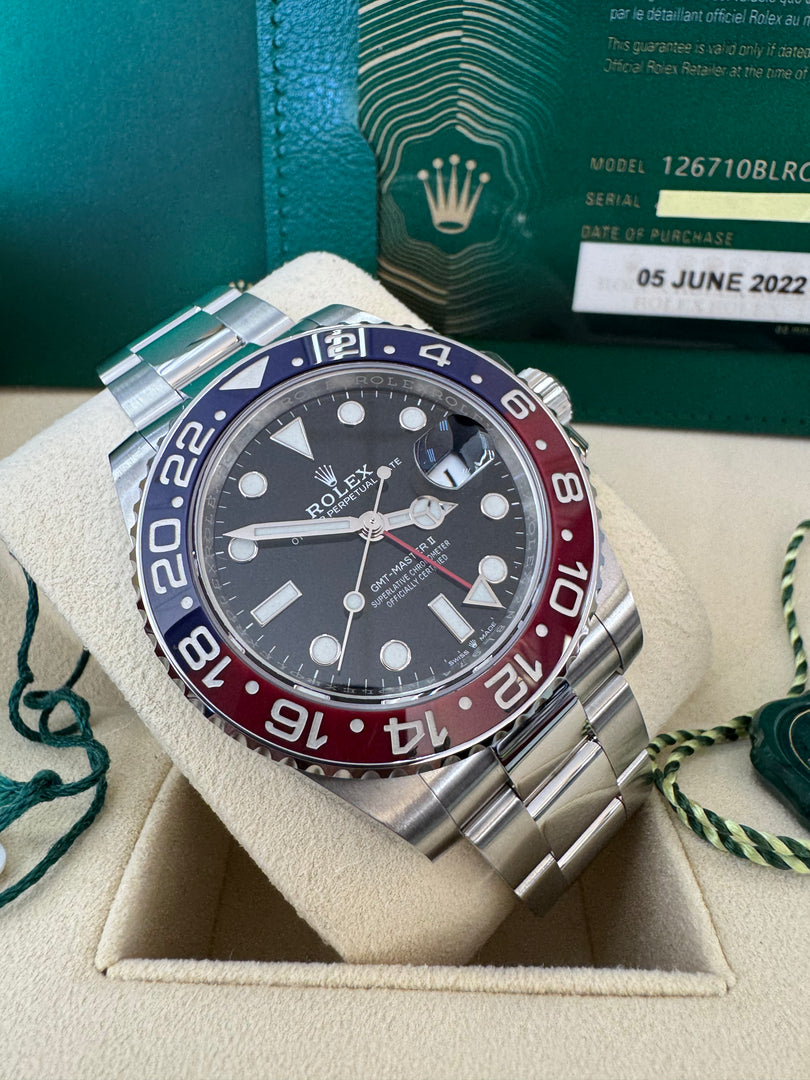 Rolex GMT-Master II "Pepsi" 2022 126710BLRO Oyster