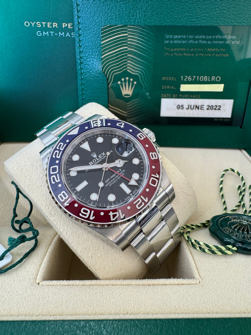 Rolex GMT-Master II "Pepsi" 2022 126710BLRO Oyster