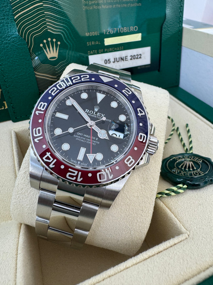 Rolex GMT-Master II "Pepsi" 2022 126710BLRO Oyster