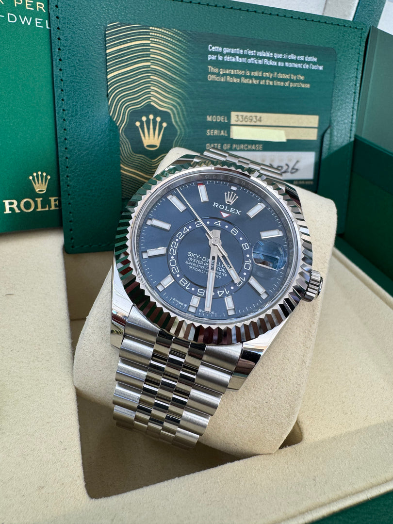 Rolex Sky-Dweller 336934 Blue Dial 2026 Jubilee