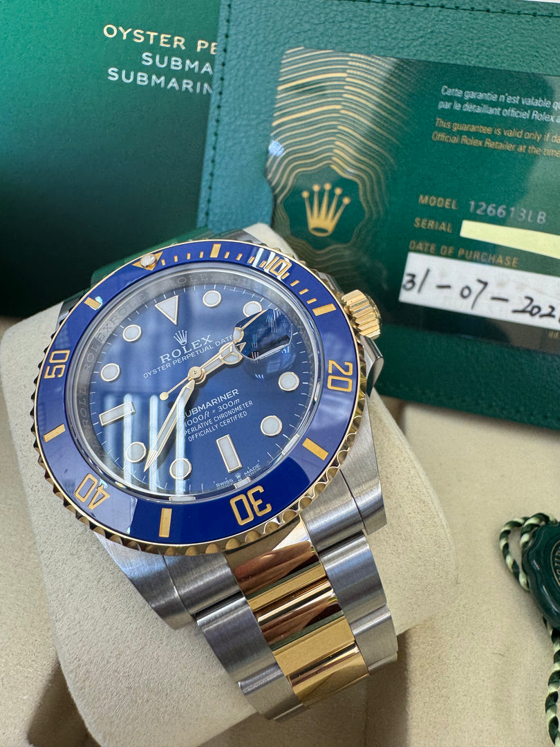 Rolex Submariner Date 41mm 126613LB 2026 "Bluesy"