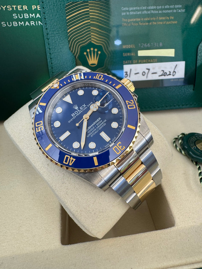 Rolex Submariner Date 41mm 126613LB 2026 "Bluesy"