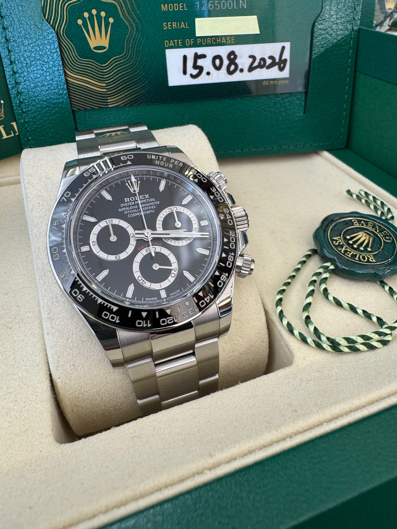 Rolex Daytona 126500LN 2026 "Darth Vader" New