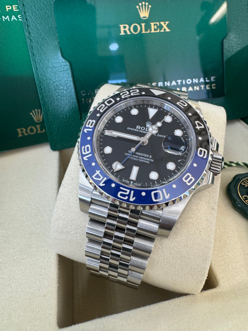 Rolex GMT-Master II "BatGirl" 2025 126710BLNR Jubilee