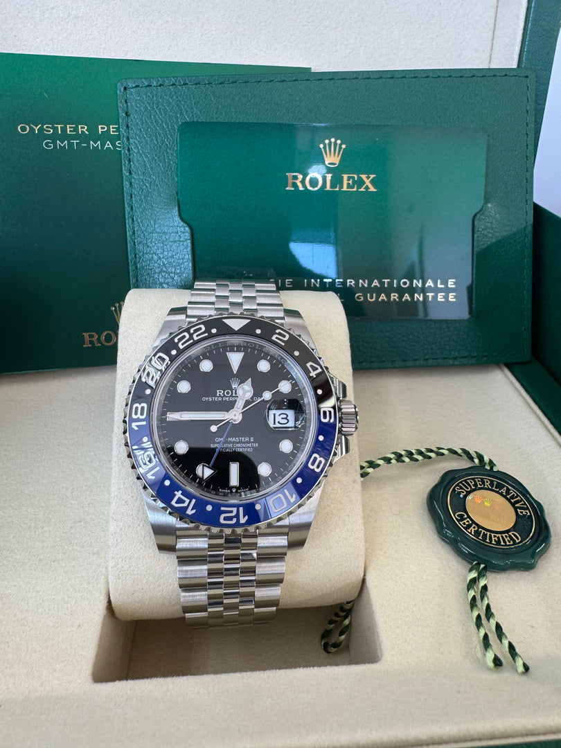 Rolex GMT-Master II "BatGirl" 2025 126710BLNR Jubilee