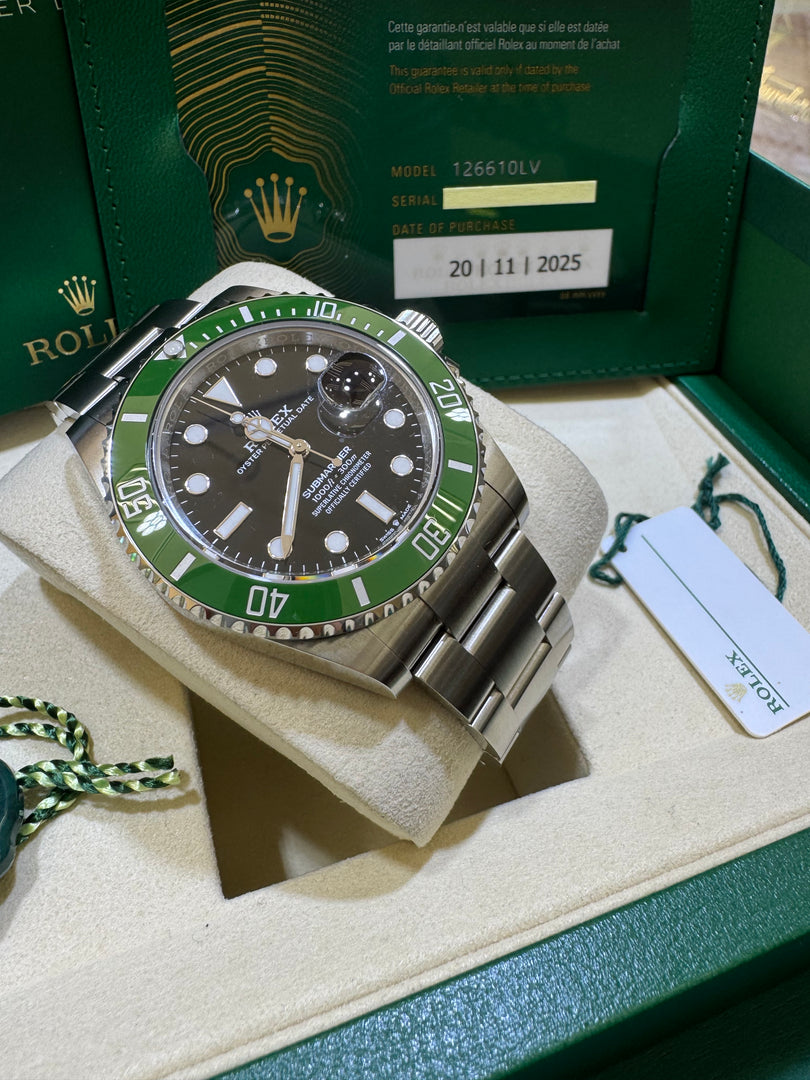 Rolex Submariner Date 41mm 126610LV "Kermit" 2025 MK2
