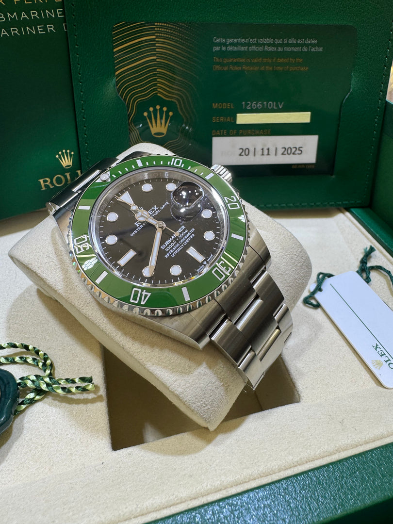 Rolex Submariner Date 41mm 126610LV "Kermit" 2025 MK2