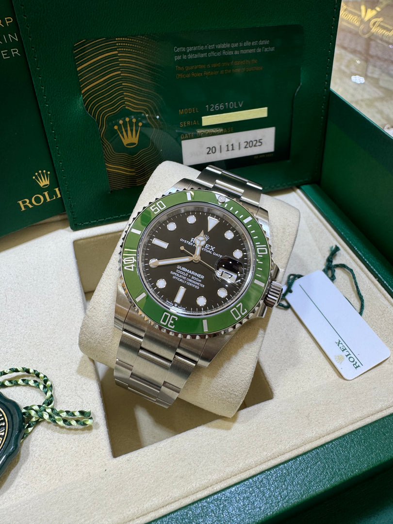 Rolex Submariner Date 41mm 126610LV "Kermit" 2025 MK2