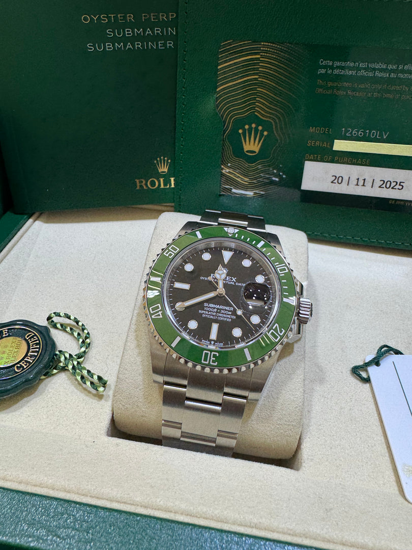 Rolex Submariner Date 41mm 126610LV "Kermit" 2025 MK2