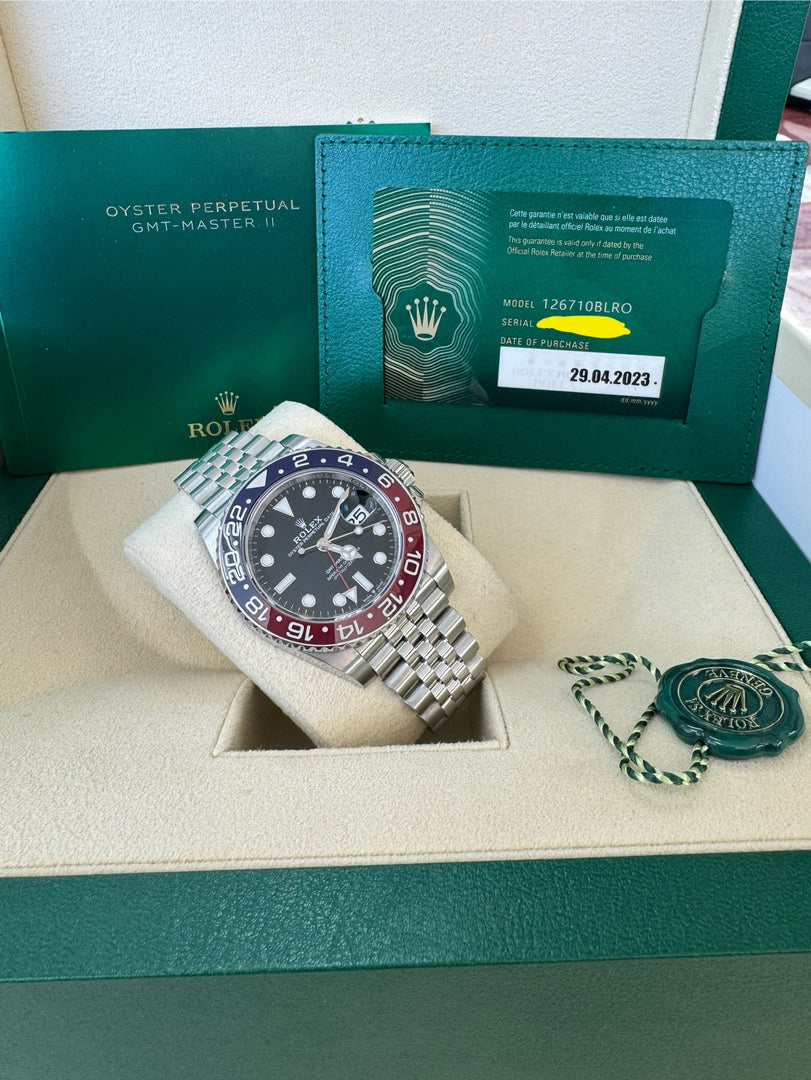 Rolex GMT-Master II "Pepsi" 2023 126710BLRO Jubilee