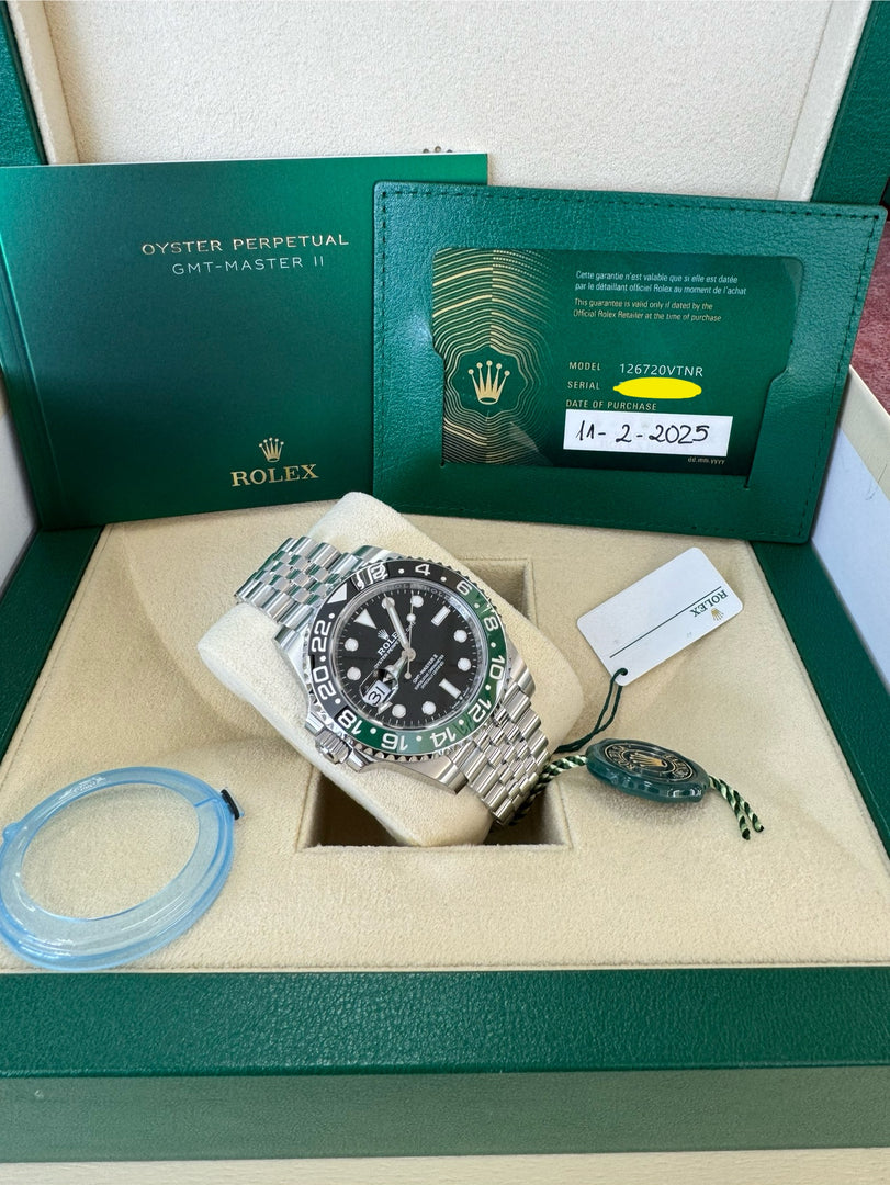 Rolex GMT-Master II "Sprite" 2025 126720VTNR Jubilee