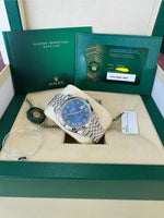 Load image into Gallery viewer, Rolex Datejust 41mm 126334 2025 Blue Azzoro Dial Jubilee
