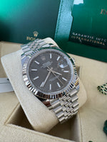 Load image into Gallery viewer, Rolex Datejust 41mm 126334 2025 Slate Dial Jubilee
