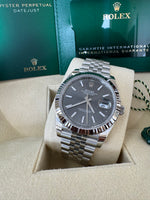 Load image into Gallery viewer, Rolex Datejust 41mm 126334 2025 Slate Dial Jubilee
