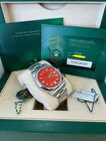 Load image into Gallery viewer, Rolex Oyster Perpetual 41mm 2021  Coral Red Dial 124300
