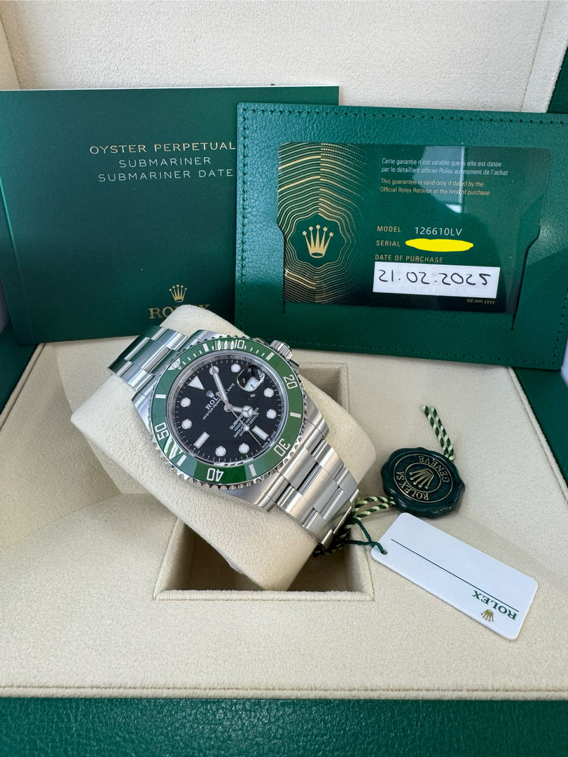 Rolex Submariner Date 41mm 126610LV "Kermit" 2025 MK2