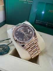 Rolex Day-Date 40 Chocolate Dial 228235 2025