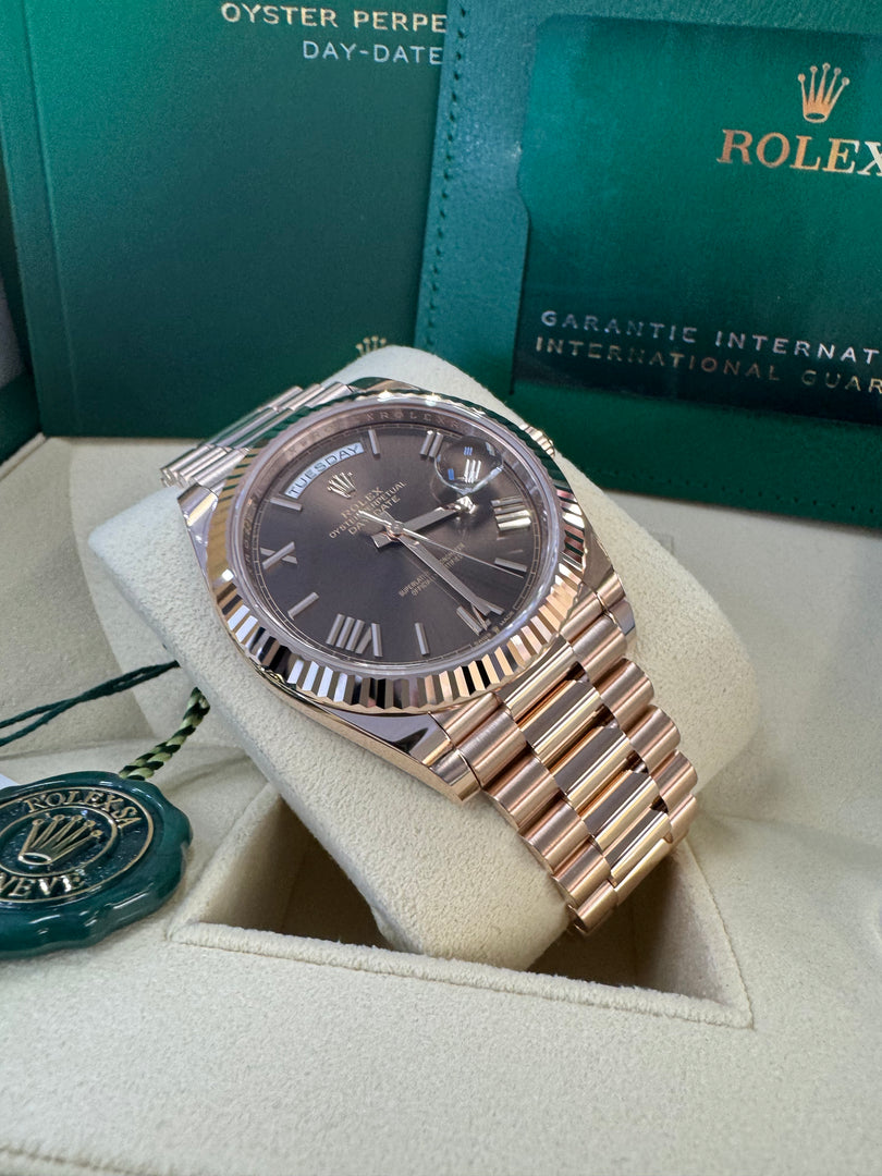 Rolex Day-Date 40 Chocolate Dial 228235 2025