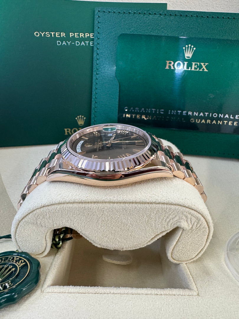 Rolex Day-Date 40 Chocolate Dial 228235 2025