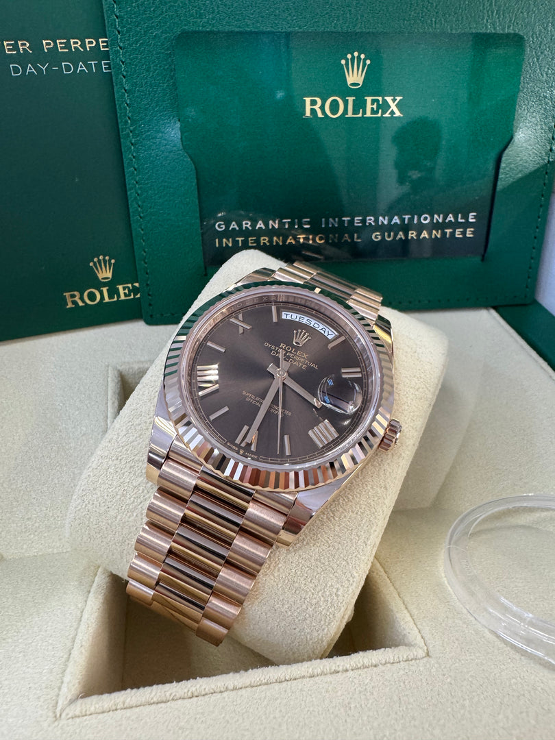 Rolex Day-Date 40 Chocolate Dial 228235 2025