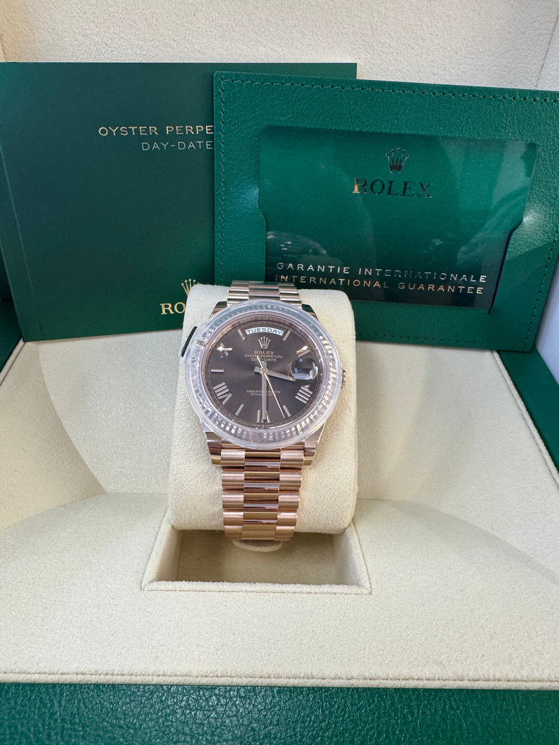 Rolex Day-Date 40 Chocolate Dial 228235 2025