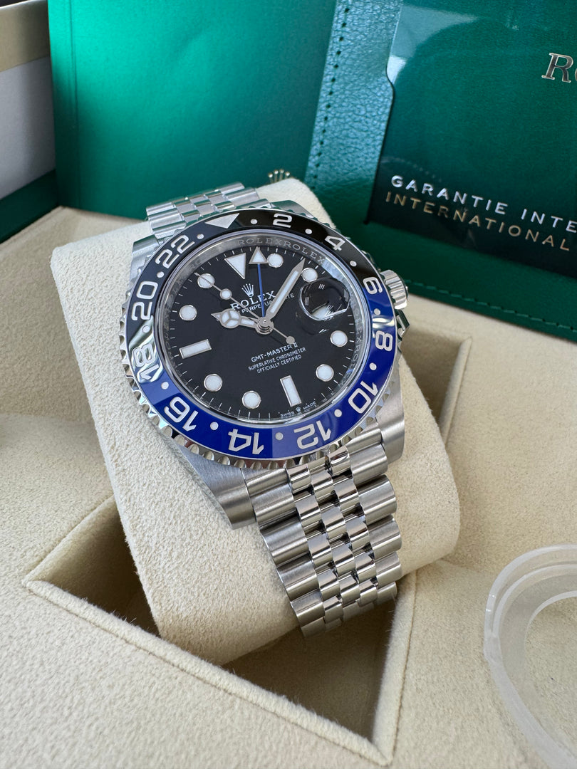 Rolex GMT-Master II "BatGirl" 2024 126710BLNR Jubilee