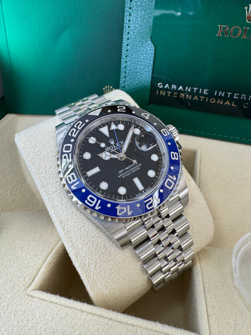 Rolex GMT-Master II "BatGirl" 2024 126710BLNR Jubilee