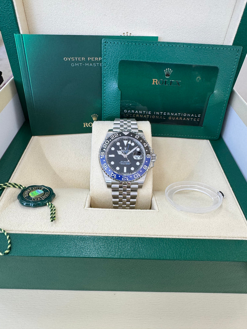 Rolex GMT-Master II "BatGirl" 2024 126710BLNR Jubilee