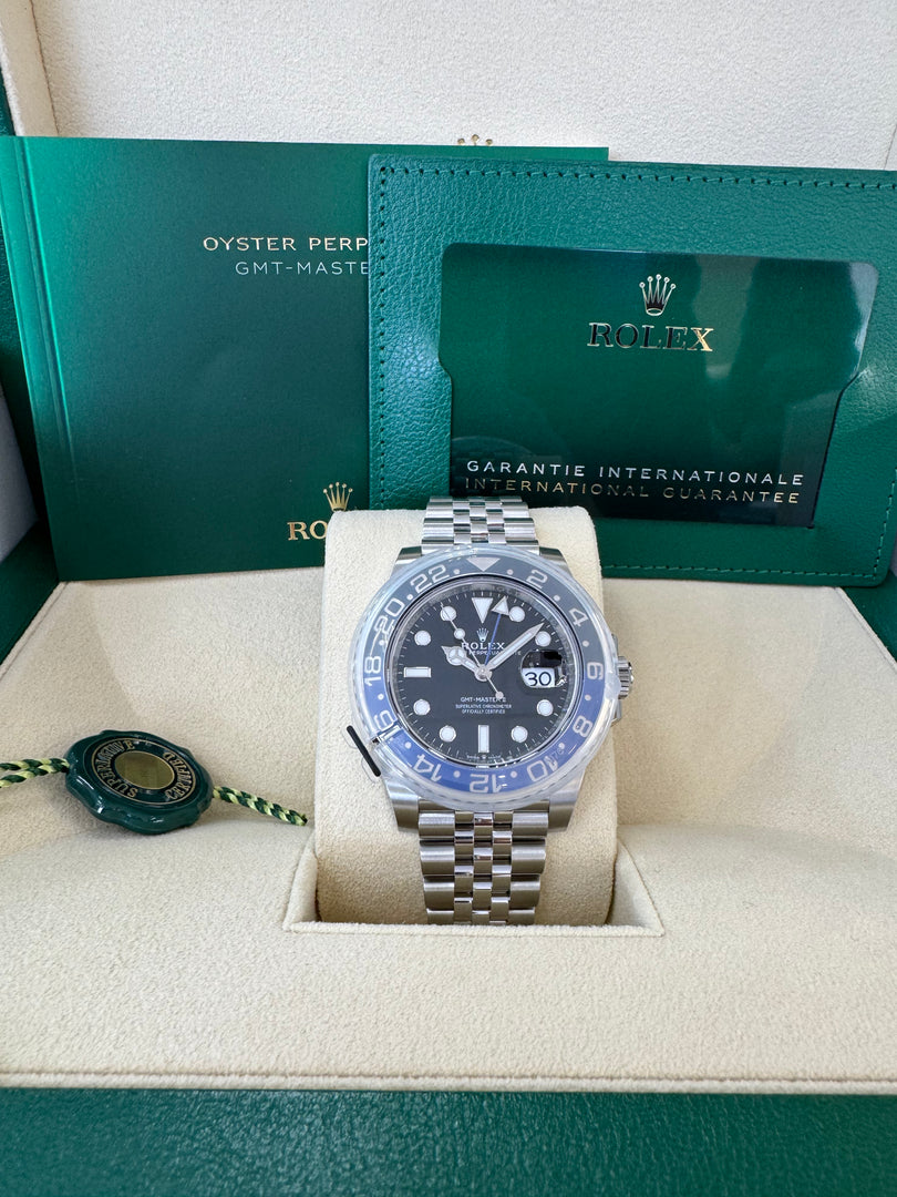 Rolex GMT-Master II "BatGirl" 2024 126710BLNR Jubilee