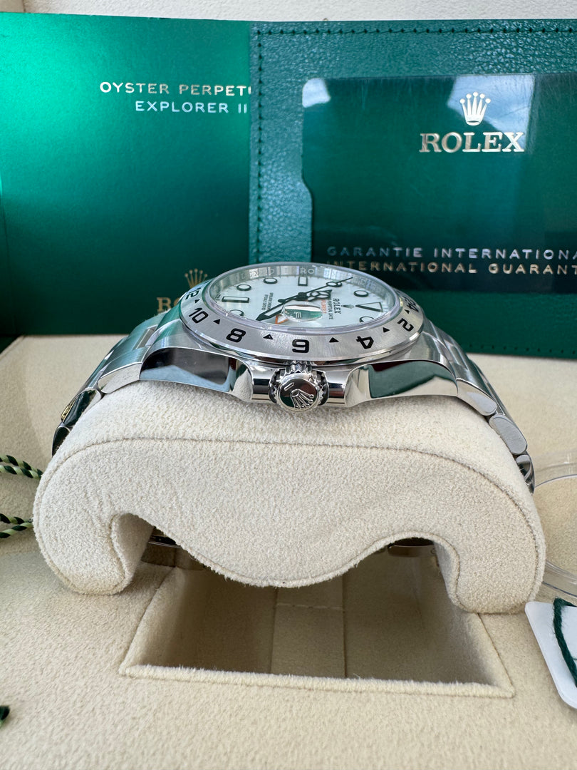 Rolex Explorer II 226570 2024 White Dial "Polar"