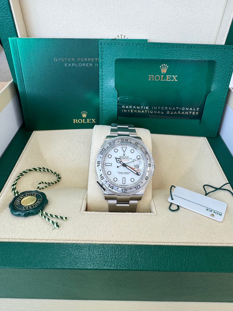 Rolex Explorer II 226570 2024 White Dial "Polar"
