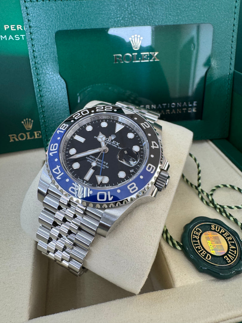 Rolex GMT-Master II "BatGirl" 2025 126710BLNR Jubilee