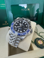 Load image into Gallery viewer, Rolex GMT-Master II &quot;BatGirl&quot; 2025 126710BLNR Jubilee

