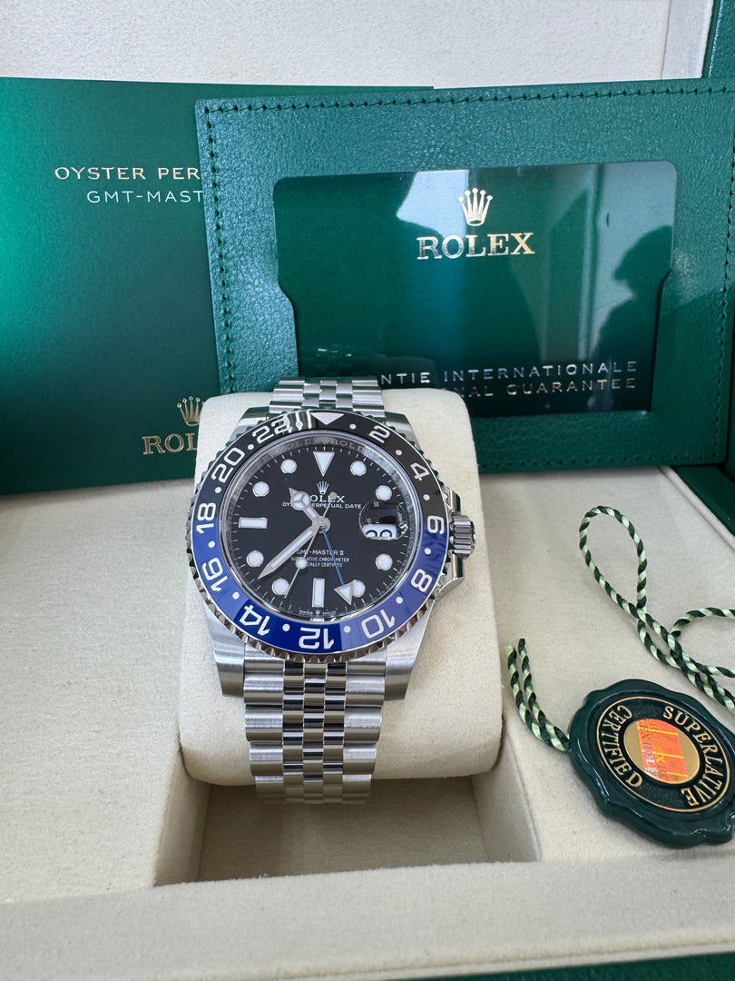 Rolex GMT-Master II "BatGirl" 2025 126710BLNR Jubilee