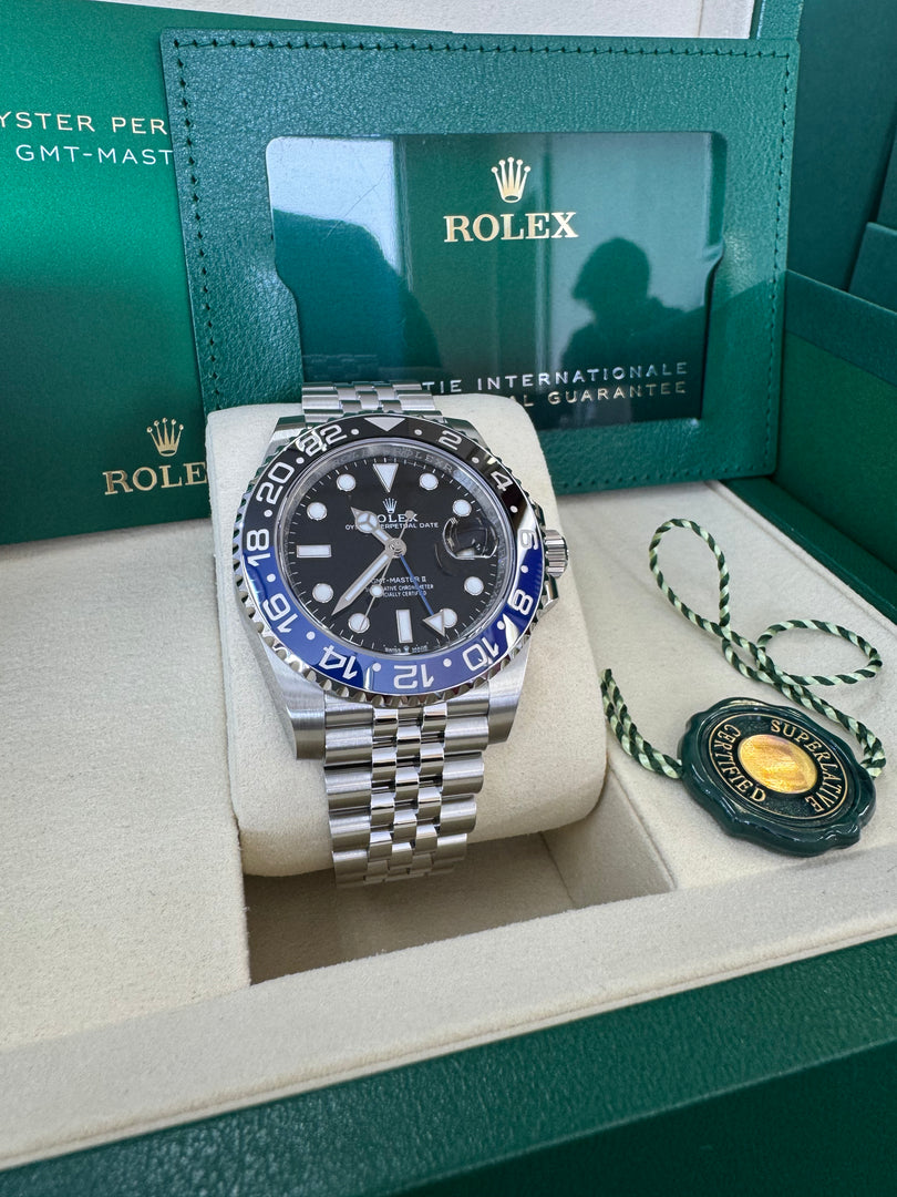 Rolex GMT-Master II "BatGirl" 2025 126710BLNR Jubilee