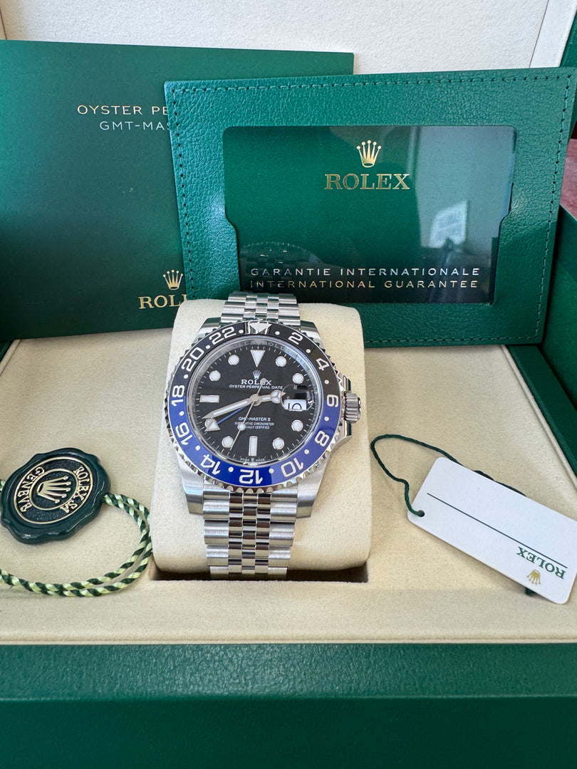 Rolex GMT-Master II "BatGirl" 2025 126710BLNR Jubilee