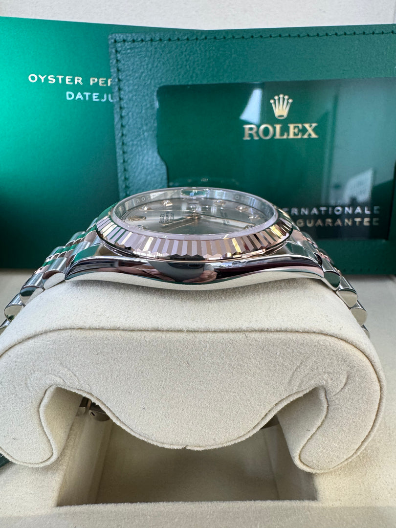 Rolex Datejust 41 Sundust Diamond Dial 126331 2025 Jubilee