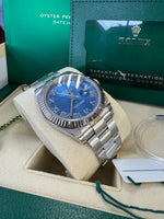Load image into Gallery viewer, Rolex Datejust 41mm 126334 2022 Blue Azzoro Dial Oyster
