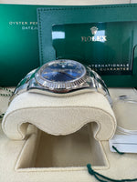 Load image into Gallery viewer, Rolex Datejust 41mm 126334 2022 Blue Azzoro Dial Oyster
