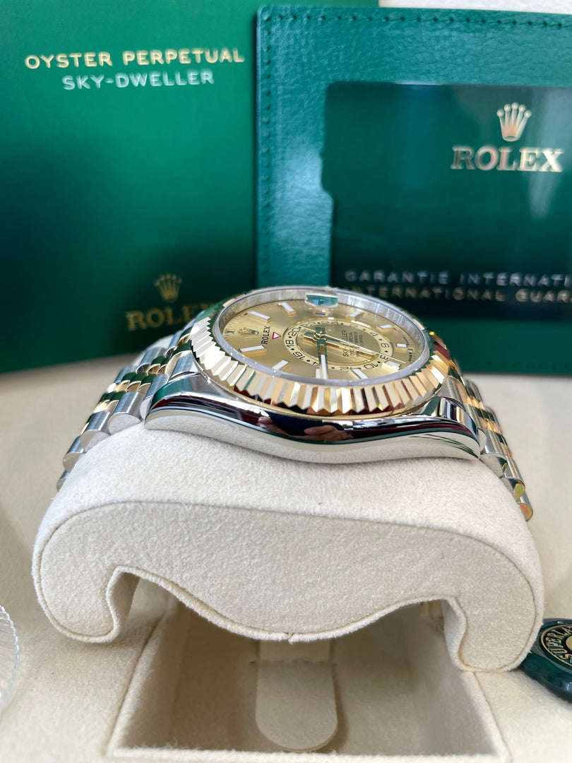 Rolex Sky-Dweller 336933 Champagane Dial 2023 Jubilee