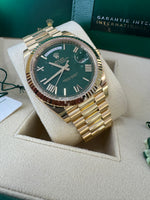 Load image into Gallery viewer, Rolex Day-Date 40 2025 Green &quot;Money Dial&quot; 228238

