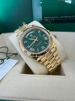 Load image into Gallery viewer, Rolex Day-Date 40 2025 Green &quot;Money Dial&quot; 228238
