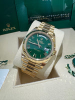 Load image into Gallery viewer, Rolex Day-Date 40 2025 Green &quot;Money Dial&quot; 228238
