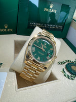 Load image into Gallery viewer, Rolex Day-Date 40 2025 Green &quot;Money Dial&quot; 228238
